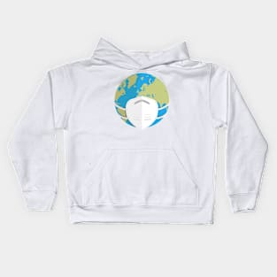 TJC - Earth's Mask Kids Hoodie